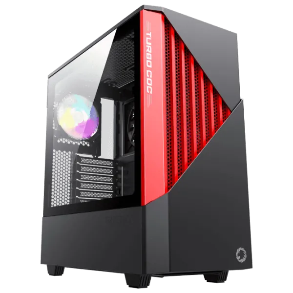 Корпус Gamemax Contac COC Mid Tower / Черный Red photo 1 Корпус Gamemax Contac COC Mid Tower / Черный Red photo 1
