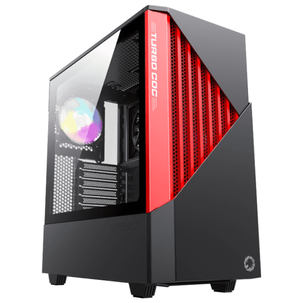 Корпус Gamemax Contac COC Mid Tower / Черный Red photo 1 Корпус Gamemax Contac COC Mid Tower / Черный Red photo 1
