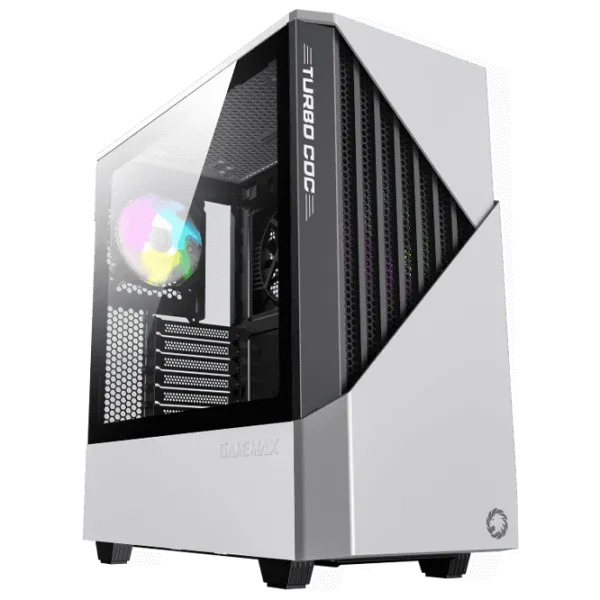 Корпус Gamemax Contac COC Mid Tower / Белый Серый photo 1