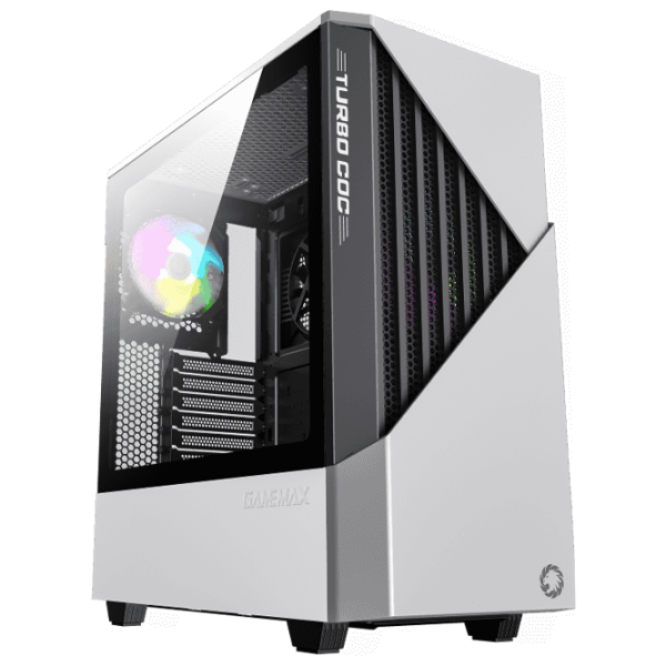 Корпус Gamemax Contac COC Mid Tower / Белый Серый photo 1