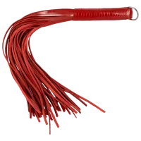 Плётка Wild Thing Patent Leather Flogg Красный