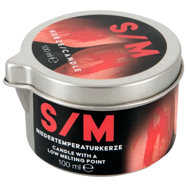 Свеча S/ M Candle in a Tin Красный photo 1