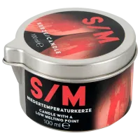 Свеча S/ M Candle in a Tin Красный