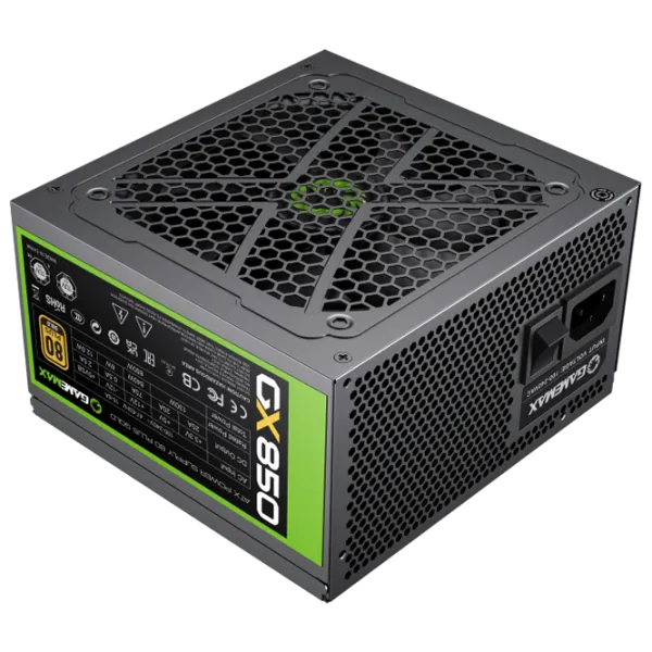 Sursă de alimentare Gamemax GX-850 80+ Gold/ 850 W photo 1 Sursă de alimentare Gamemax GX-850 80+ Gold/ 850 W photo 1