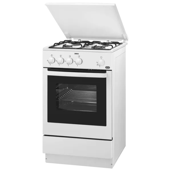 Плита Zanussi ZCG210M1WA Газовая/ Белый photo 1