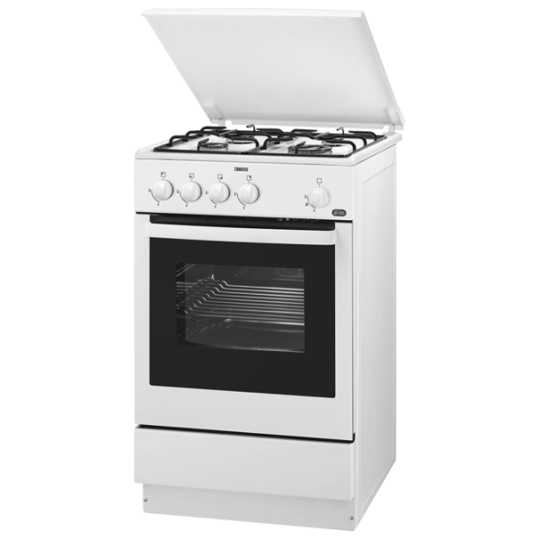 Плита Zanussi ZCG210M1WA Газовая/ Белый photo 1