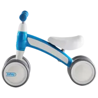 Tricicletă fără pedale Qplay Cutey 12" Light Blue White