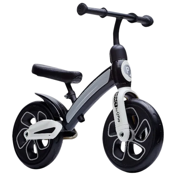 Bicicletă fără pedale Qplay Impact Eva 12" Metal/ Black Gray photo 1 Bicicletă fără pedale Qplay Impact Eva 12" Metal/ Black Gray photo 1