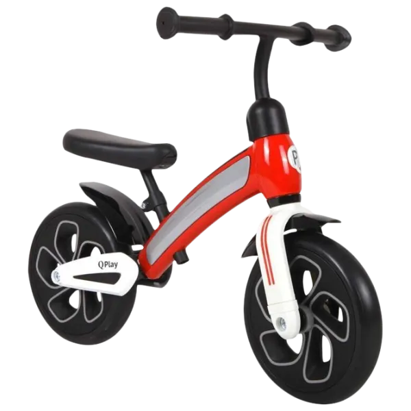 Bicicletă fără pedale Qplay Impact Eva 12" Red Gray photo 1 Bicicletă fără pedale Qplay Impact Eva 12" Red Gray photo 1