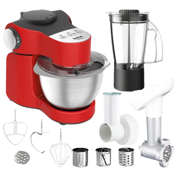 Mașină de bucătărie Tefal QB317538 1000 W/ Red photo 1