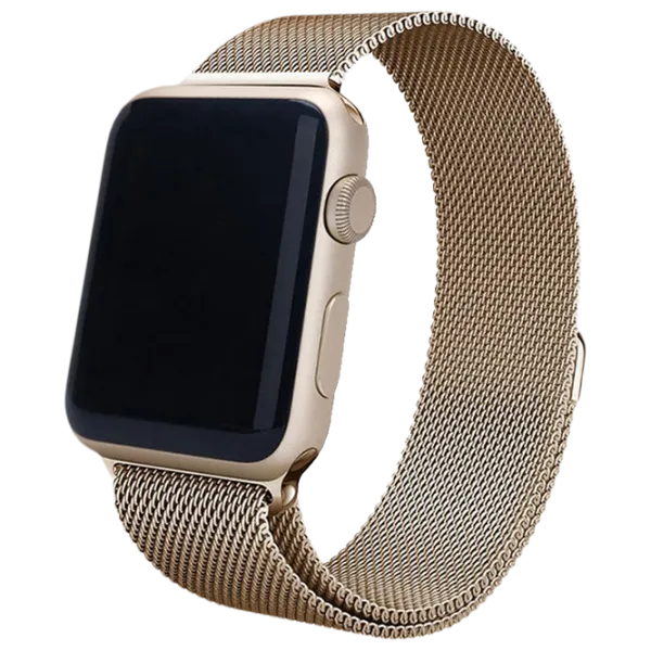 Ремень Apple Watch Milanese Loop Steel/ 38/ 40 мм/ Золотой песок photo 1