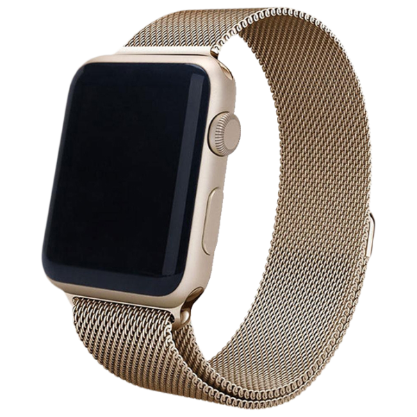 Ремень Apple Watch Milanese Loop Steel/ 38/ 40 мм/ Золотой песок photo 1