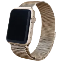 Curelușă Apple Watch Milanese Loop Steel/ 38/ 40 mm/ Sand gold