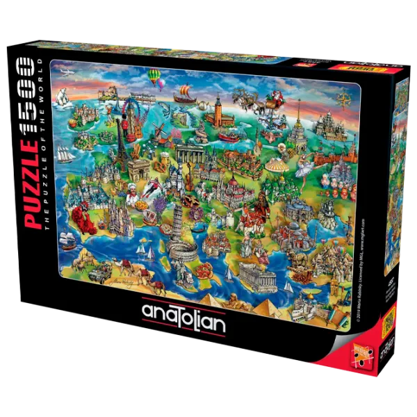 Пазл 3D Anatolian Europa 12+/ Количество деталей: 1500 photo 1