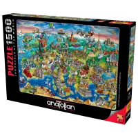 Пазл 3D Anatolian Europa 12+/ Количество деталей: 1500