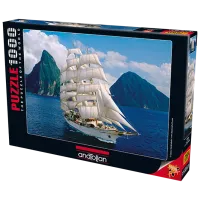 Puzzle 2D Anatolian Sea Cloud II 12+/ Numărul de piese: 1000