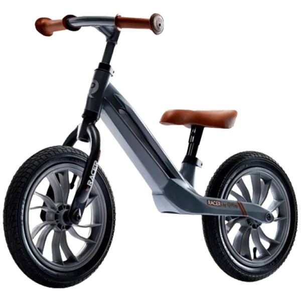 Bicicletă fără pedale Qplay Racer 12" Metal/ Gray Brown photo 1 Bicicletă fără pedale Qplay Racer 12" Metal/ Gray Brown photo 1