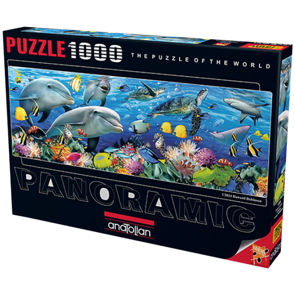 Пазл 2D Anatolian Underwater World 12+/ Количество деталей: 1000 photo 1