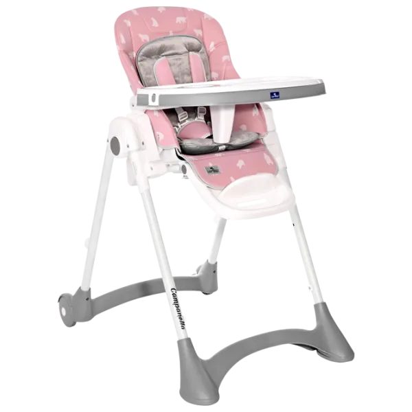 Scaun de masă Lorelli Campanella (10100412138) Clasic/ 6 luni / Pink  photo 1