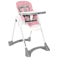 Scaun de masă Lorelli Campanella (10100412138) Clasic/ 6 luni / Pink 