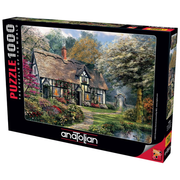 Puzzle 2D Anatolian Victorian Garden 12+/ Numărul de piese: 1000 photo 1