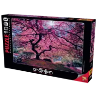 Puzzle 2D Anatolian Pink tree 12+/ Numărul de piese: 1000