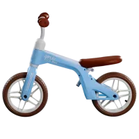 Bicicletă fără pedale Qplay Tech 10" Metal/ Blue Light