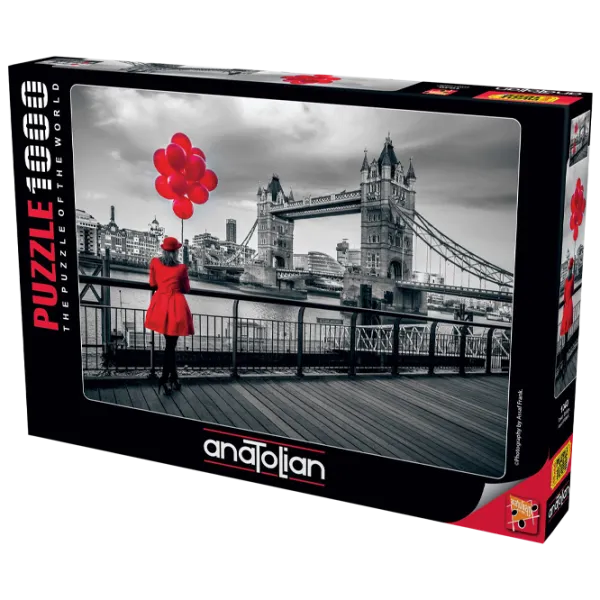 Puzzle 2D Anatolian Tower Bridge 12+/ Numărul de piese: 1000 photo 1