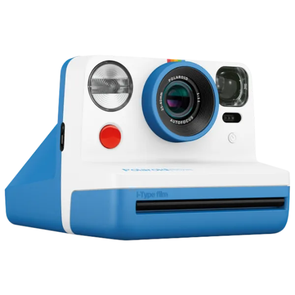 Cameră Foto Instant Polaroid Now Blue photo 1 Cameră Foto Instant Polaroid Now Blue photo 1