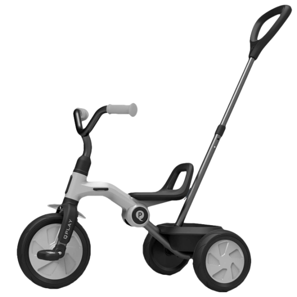 Triciclu Qplay Ant Plus 25 kg/ Gray photo 1