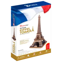 Puzzle 3D CubicFun Eiffel Tower 6+/ Numărul de piese: 82