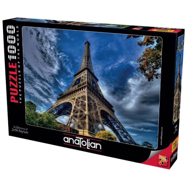 Пазл 2D Anatolian Eiffel 12+/ Количество деталей: 1000 photo 1