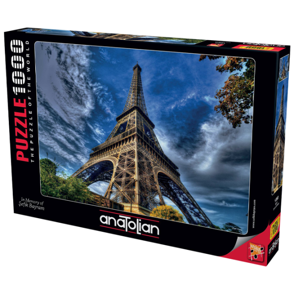 Пазл 2D Anatolian Eiffel 12+/ Количество деталей: 1000 photo 1