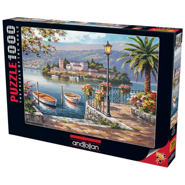 Puzzle 2D Anatolian Lago Del Porto 12+/ Numărul de piese: 1000 photo 1
