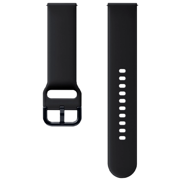 Ремень Samsung Galaxy Watch 4 Strap Sport Band (20 мм, M/ L) Фторэластомер/ Черный photo 1 Ремень Samsung Galaxy Watch 4 Strap Sport Band (20 мм, M/ L) Фторэластомер/ Черный photo 1