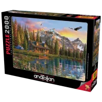 Puzzle 2D Anatolian Oldlook Cabin 12+/ Numărul de piese: 2000