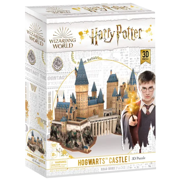 Puzzle 3D CubicFun PUZZLE HARRY POTTER HOGWARTS (Castle) 6+/ Numărul de piese: 197 photo 1