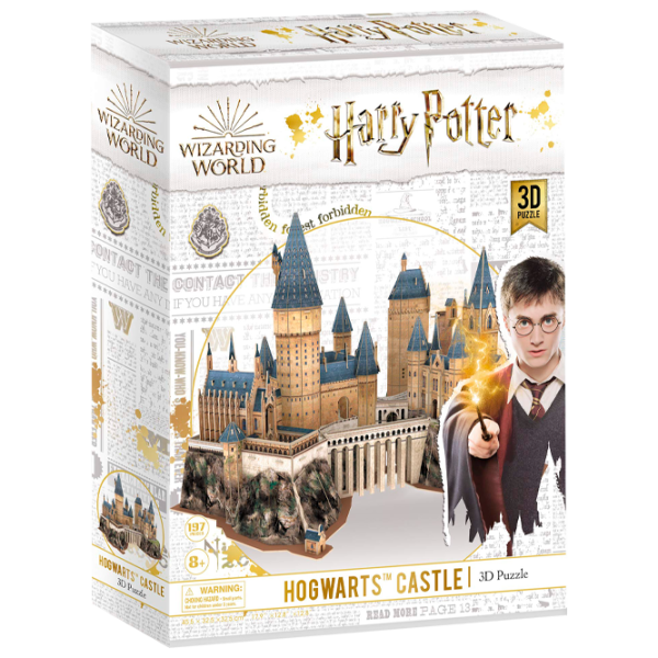 Puzzle 3D CubicFun PUZZLE HARRY POTTER HOGWARTS (Castle) 6+/ Numărul de piese: 197 photo 1