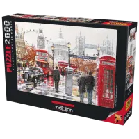 Puzzle 2D Anatolian Londra 12+/ Numărul de piese: 2000