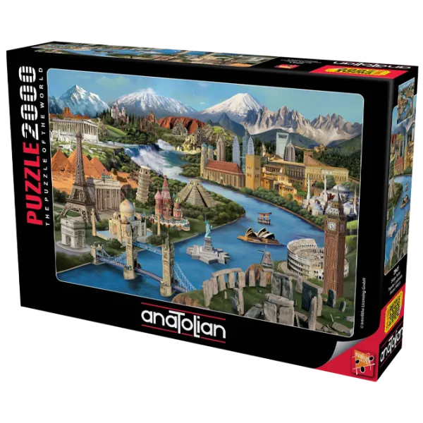 Пазл 2D Anatolian Popular Landmarks 12+/ Количество деталей: 2000 photo 1
