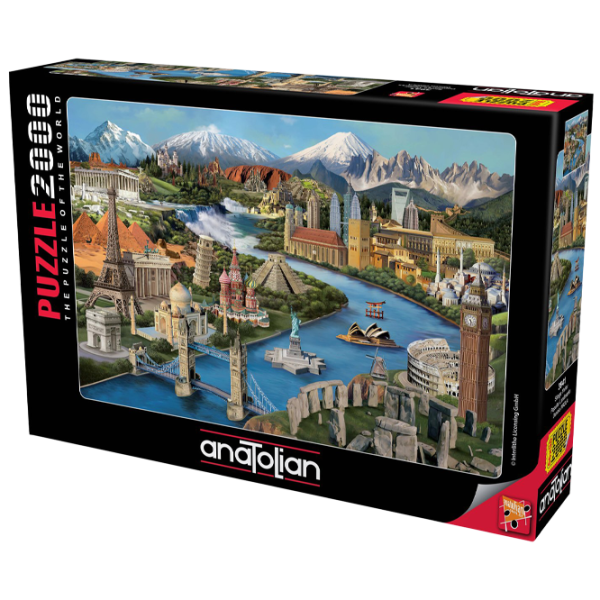 Пазл 2D Anatolian Popular Landmarks 12+/ Количество деталей: 2000 photo 1