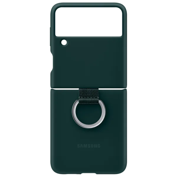 Чехол для смартфона Samsung Galaxy Flip3 Samsung/ Back/ Силикон/ Зелёный photo 1