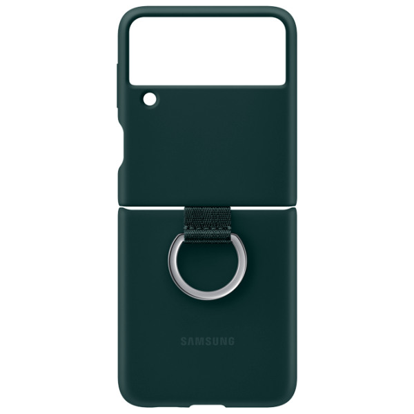 Чехол для смартфона Samsung Galaxy Flip3 Samsung/ Back/ Силикон/ Зелёный photo 1