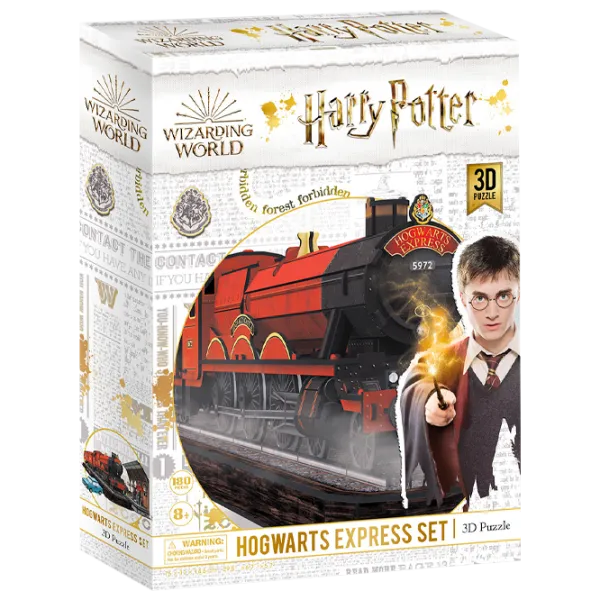 Пазл 3D CubicFun HARRY POTTER HOGWARTS (Express) 6+/ Количество деталей: 180 photo 1 Пазл 3D CubicFun HARRY POTTER HOGWARTS (Express) 6+/ Количество деталей: 180 photo 1
