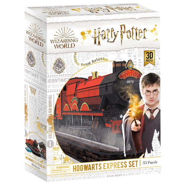 Пазл 3D CubicFun HARRY POTTER HOGWARTS (Express) 6+/ Количество деталей: 180 photo 1 Пазл 3D CubicFun HARRY POTTER HOGWARTS (Express) 6+/ Количество деталей: 180 photo 1