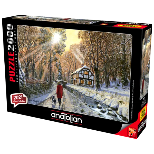 Puzzle 2D Anatolian Winter Woodland 12+/ Numărul de piese: 2000 photo 1