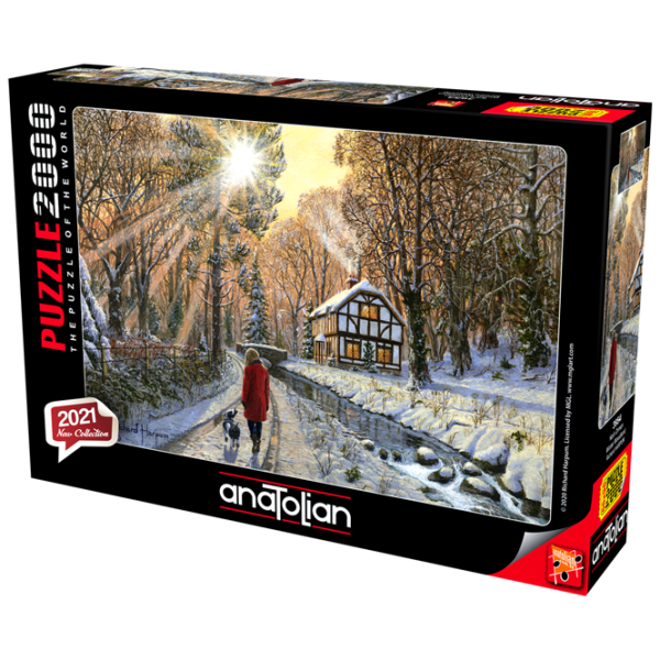 Puzzle 2D Anatolian Winter Woodland 12+/ Numărul de piese: 2000 photo 1