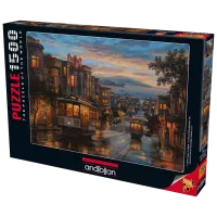 Puzzle 2D Anatolian San Francisco 12+/ Numărul de piese: 1500