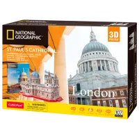Puzzle 3D CubicFun St.Pauls Cathedral 6+/ Numărul de piese: 107