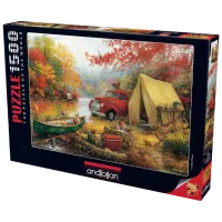 Puzzle 2D Anatolian Rest in the open air 12+/ Numărul de piese: 1500